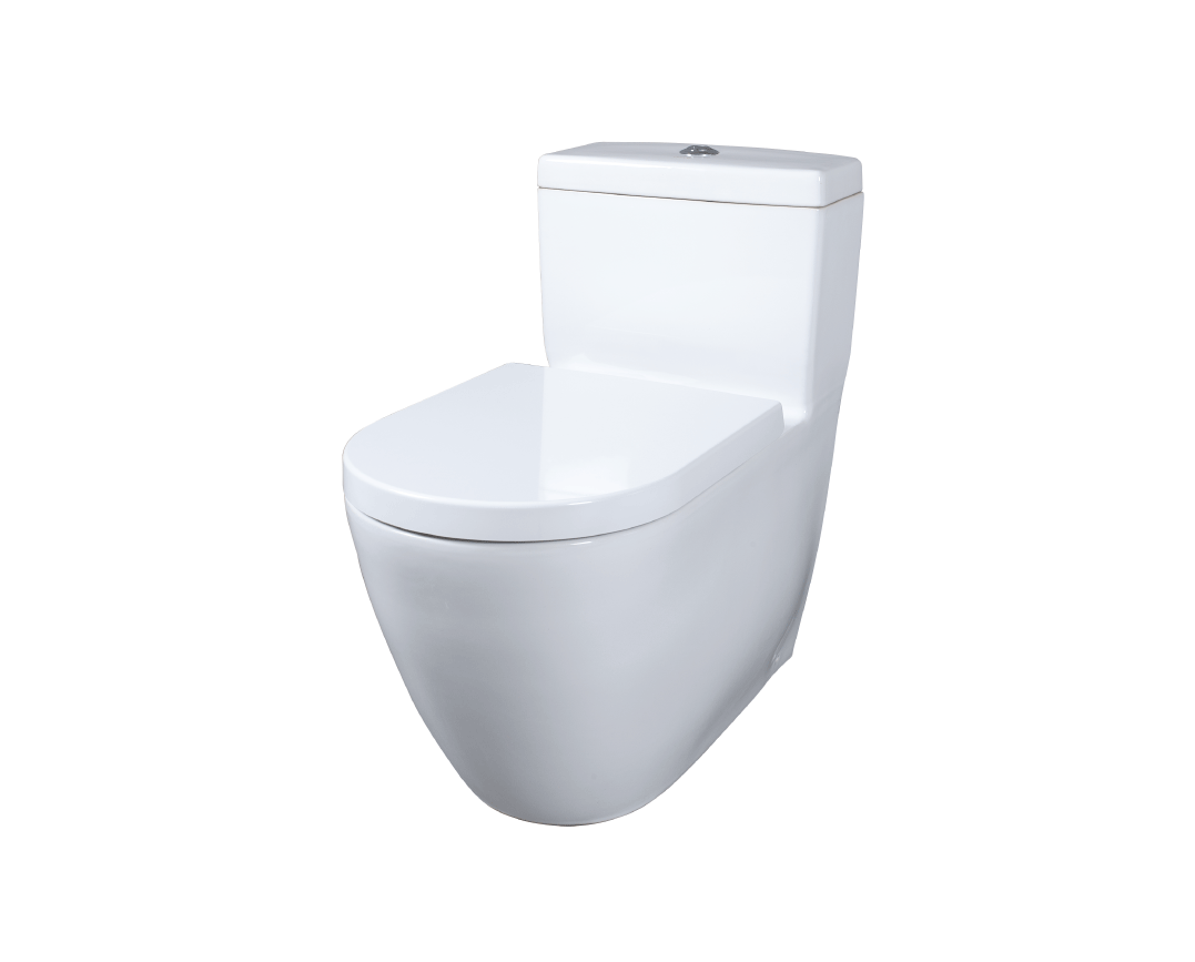 Bàn cầu 1 khối - CURVE ATMOR S-1106.1/WT