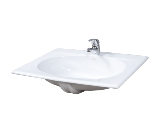 Lavabo dương vành - AREA STAR S-4143/WT
