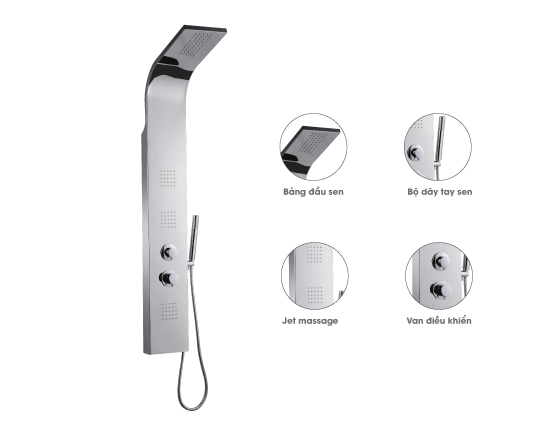 Bộ sen tắm Panel MANHATTAN M9558