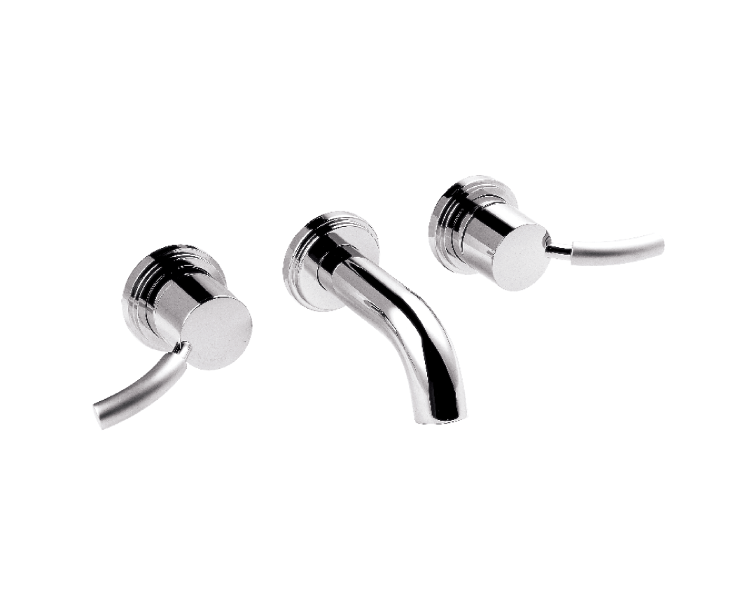 Vòi lavabo 3 lỗ âm tường nóng lạnh MOEN 5442