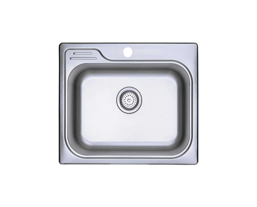 Chậu rửa chén vuông 1 hộc Sand Finish MOEN 22003R
