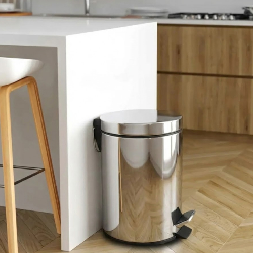 Thùng rác inox 12 lít ATMOR 8074