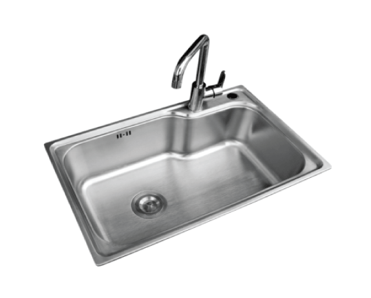 Chậu rửa chén inox 1 hộc ATMOR AT-1G02