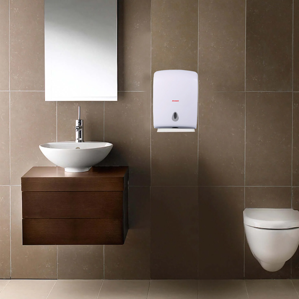 Hộp Đựng Giấy Cuộn Lớn (trắng) ATMOR AT1123W