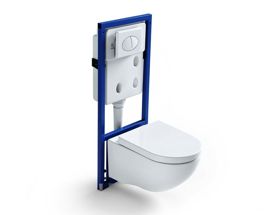 Bồn cầu âm tường ATMOR AT200-G2 & AT2155W