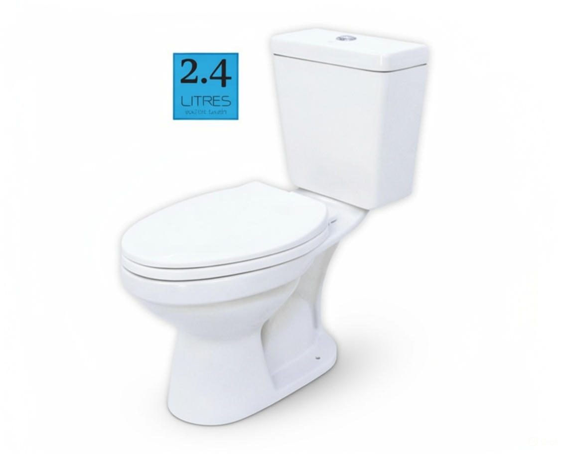 Bồn cầu 2 khối ATMOR S-1407.1/WT