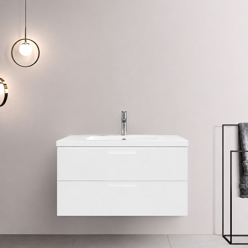 Bộ tủ lavabo gỗ BOLT ATMOR (hộc kéo)