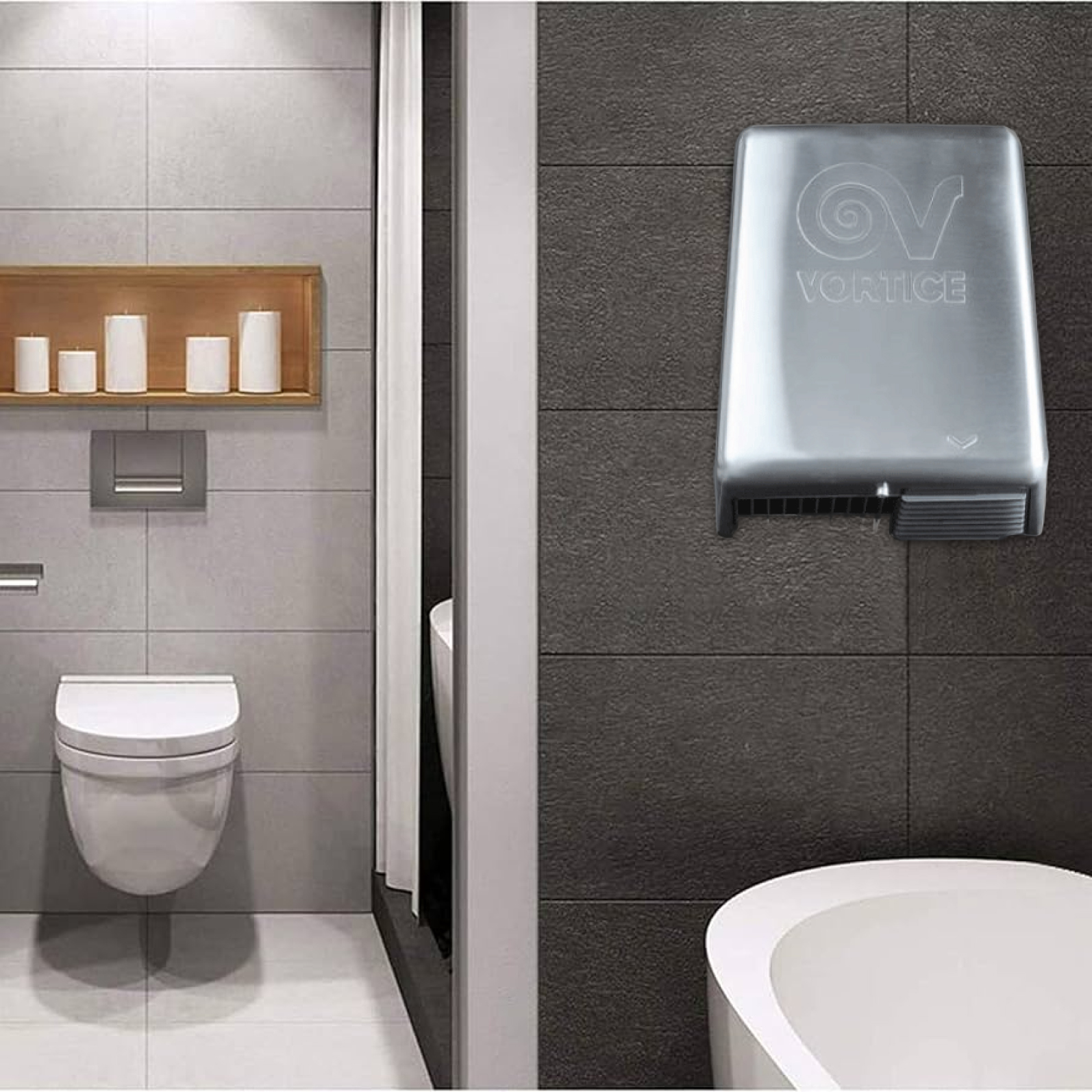 Máy sấy tay inox VORTICE 19235