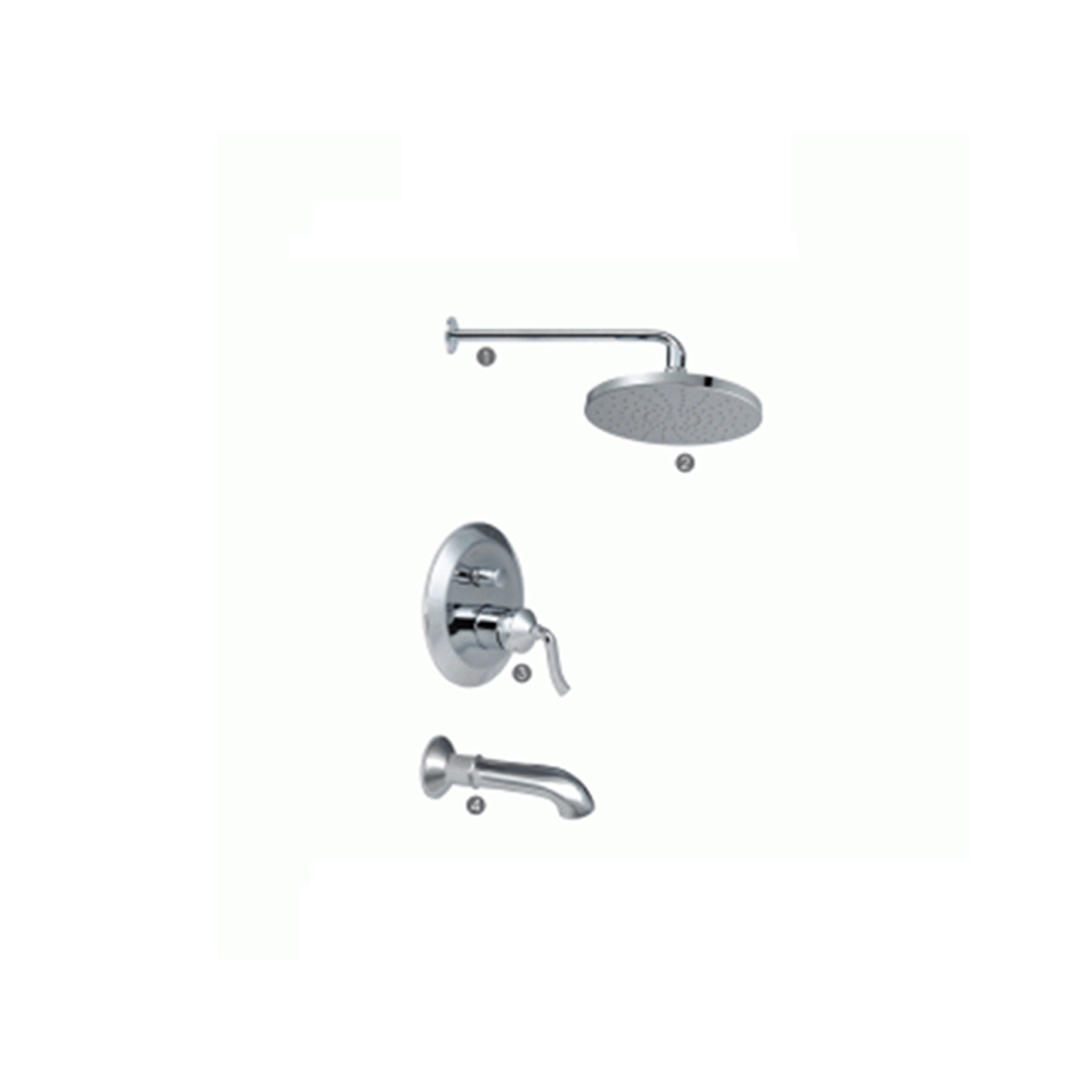 Bộ cần sen tắm âm tường Neo Classic MOEN T16142