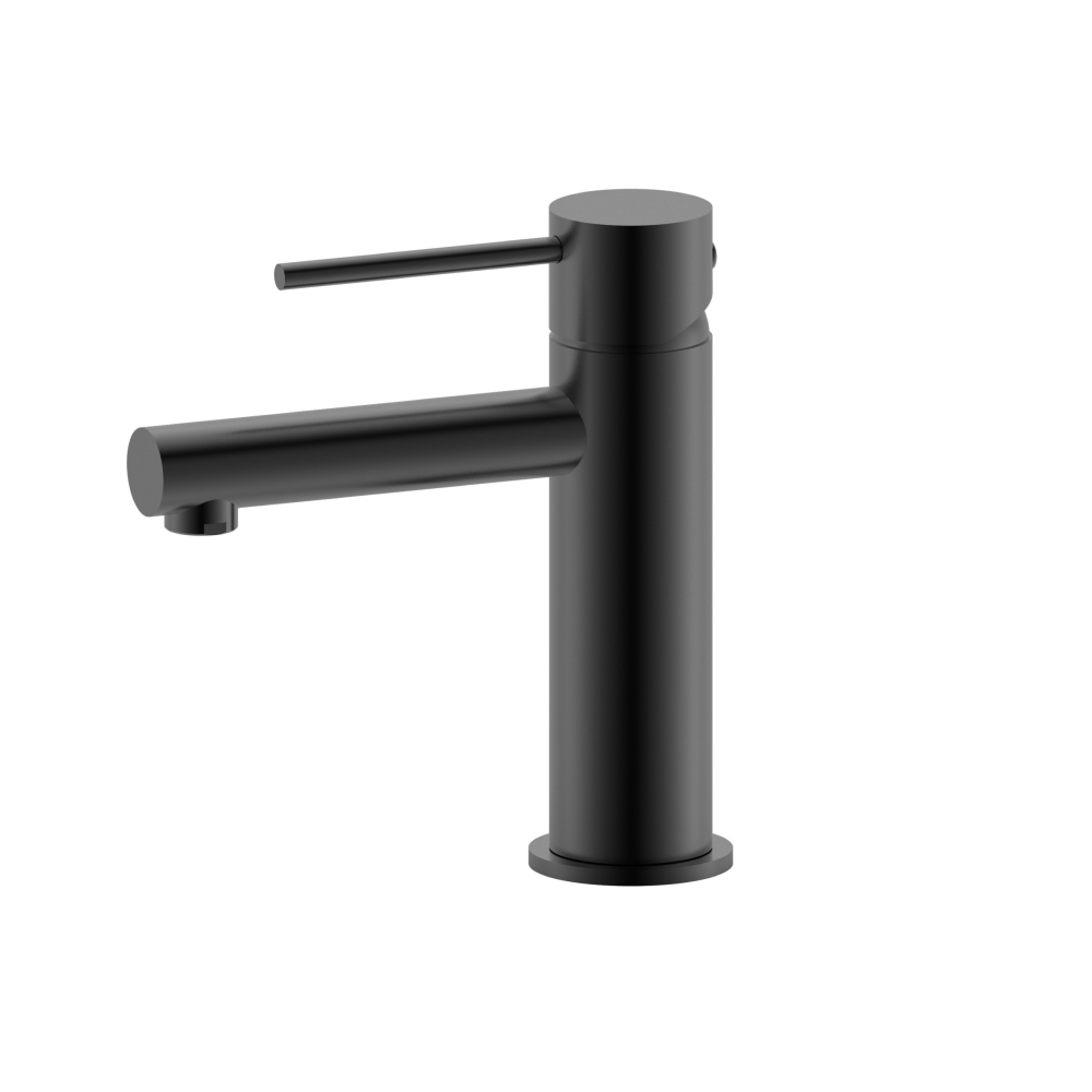 Bộ vòi lavabo nóng lạnh màu đen ATMOR AT110098SH