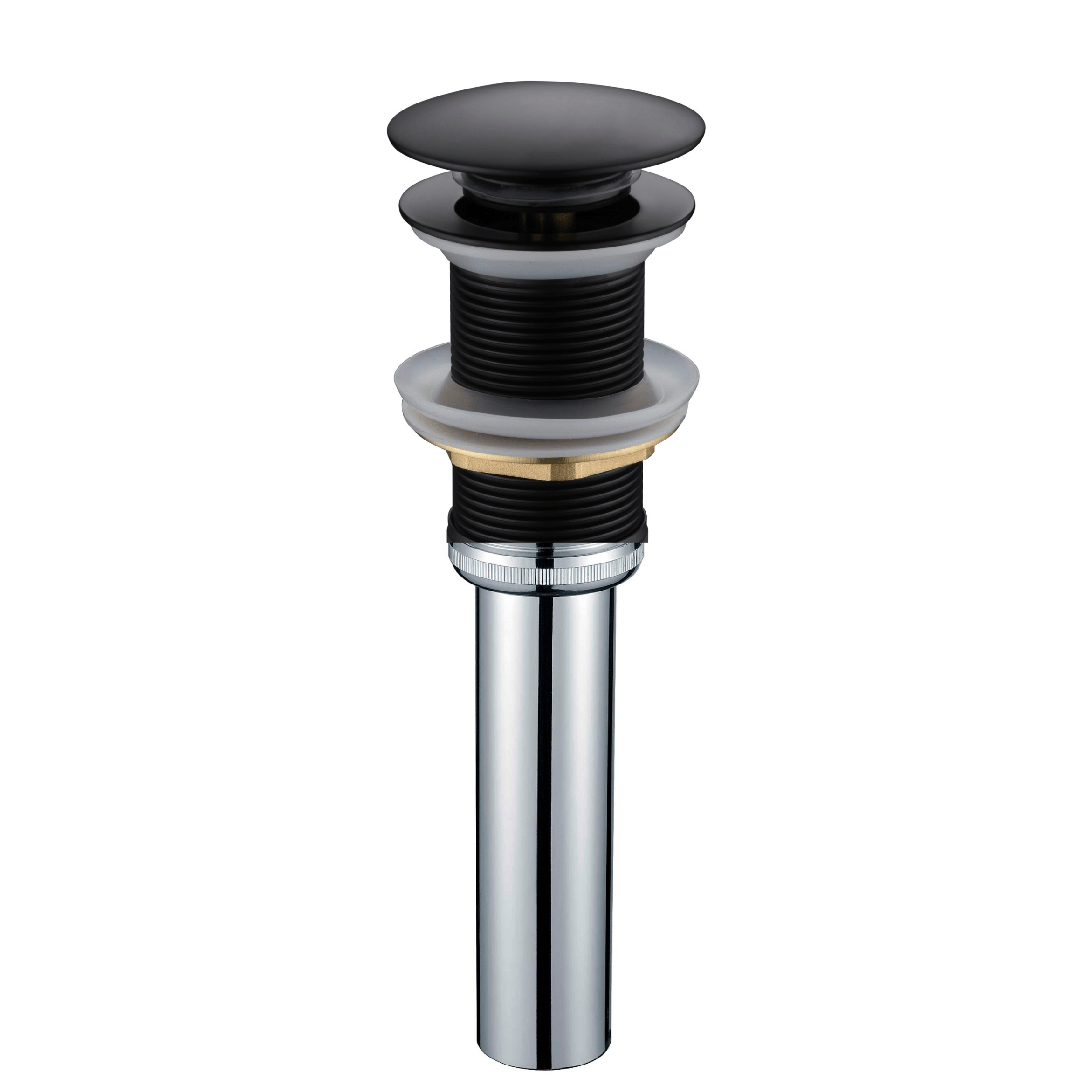 Xả nhấn Inox màu đen Atmor AB006A-YC
