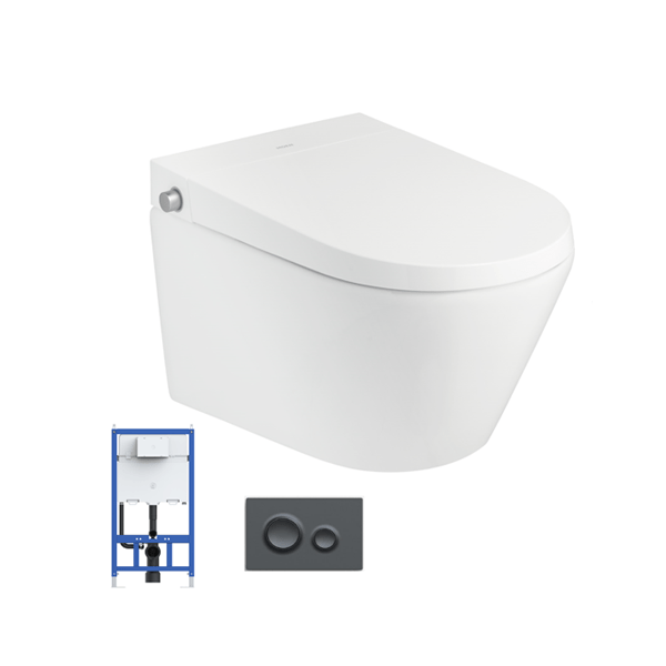 Bồn cầu điện tử âm tường Moen SW1071P0
