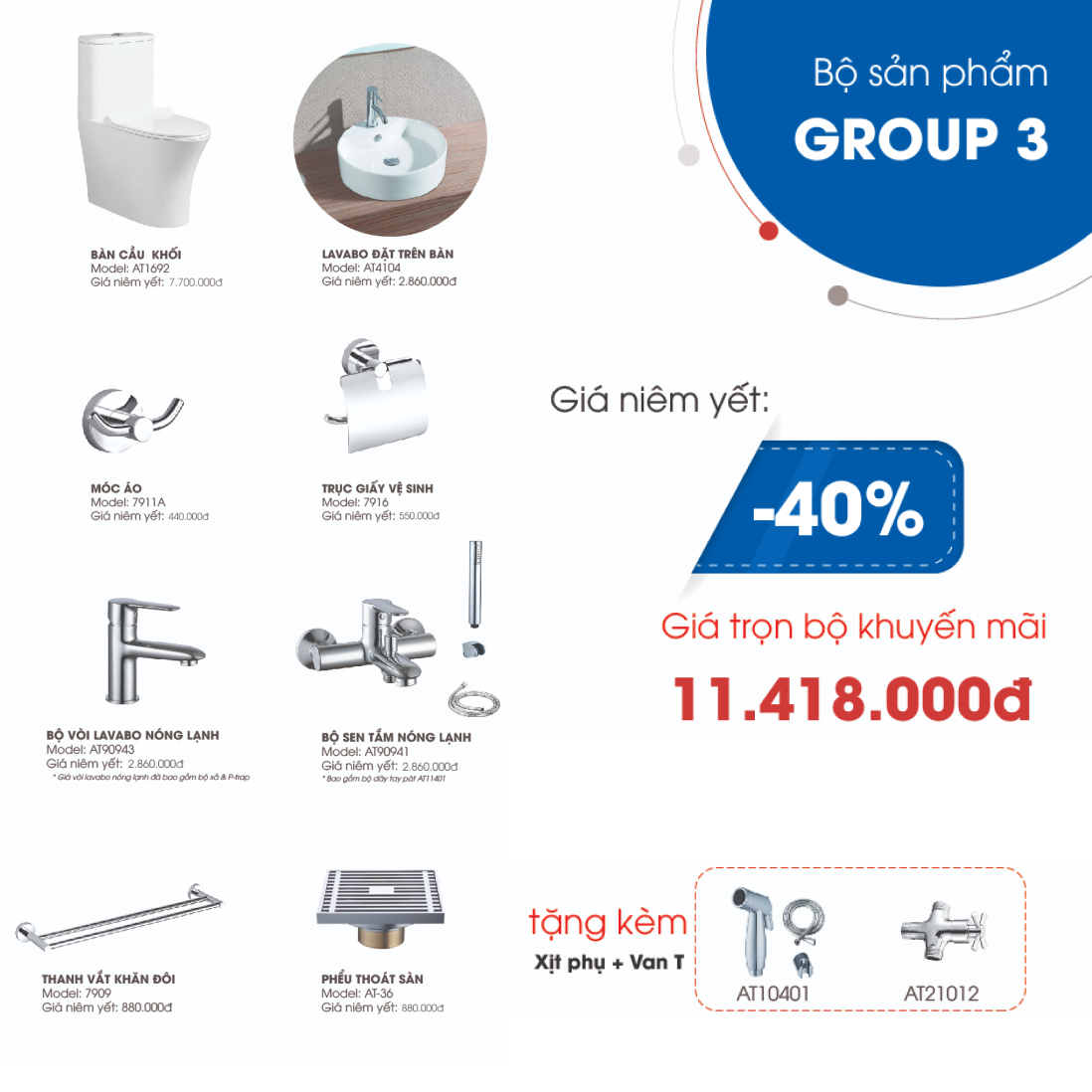 Combo Atmor Group 3