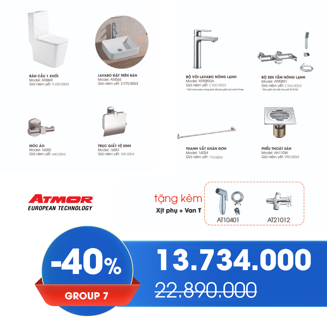 Combo Atmor Group 7