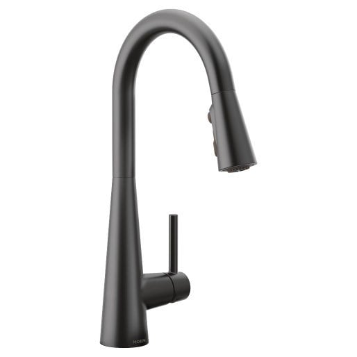 Vòi rửa chén nóng lạnh Moen GNMCL7864BL