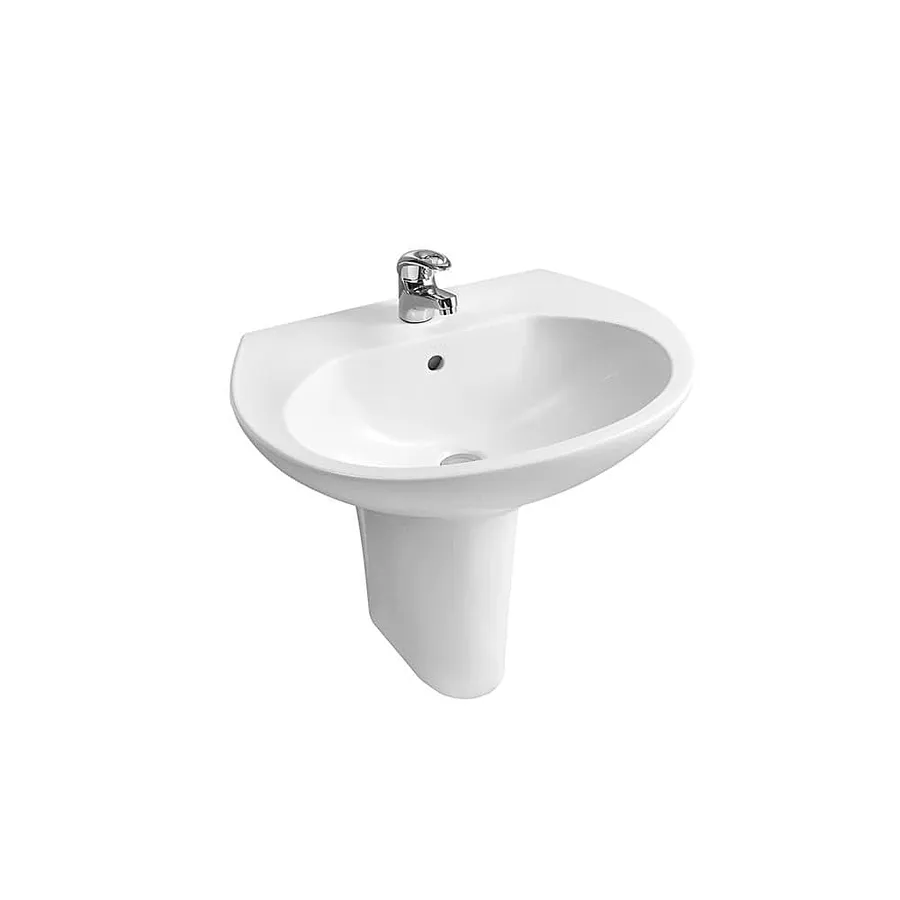 Chậu rửa lavabo chân lửng KARAT 10992 + K11016