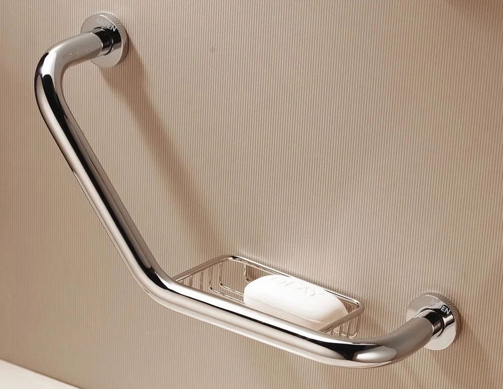Tay vịn nhà vệ sinh cho người già (inox) MOEN 90002