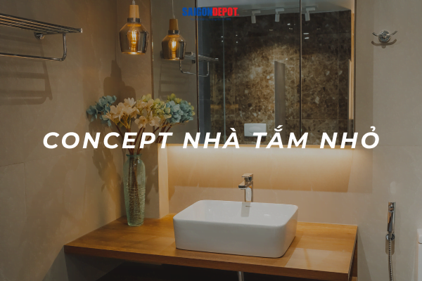concept nhà tắm nhỏ