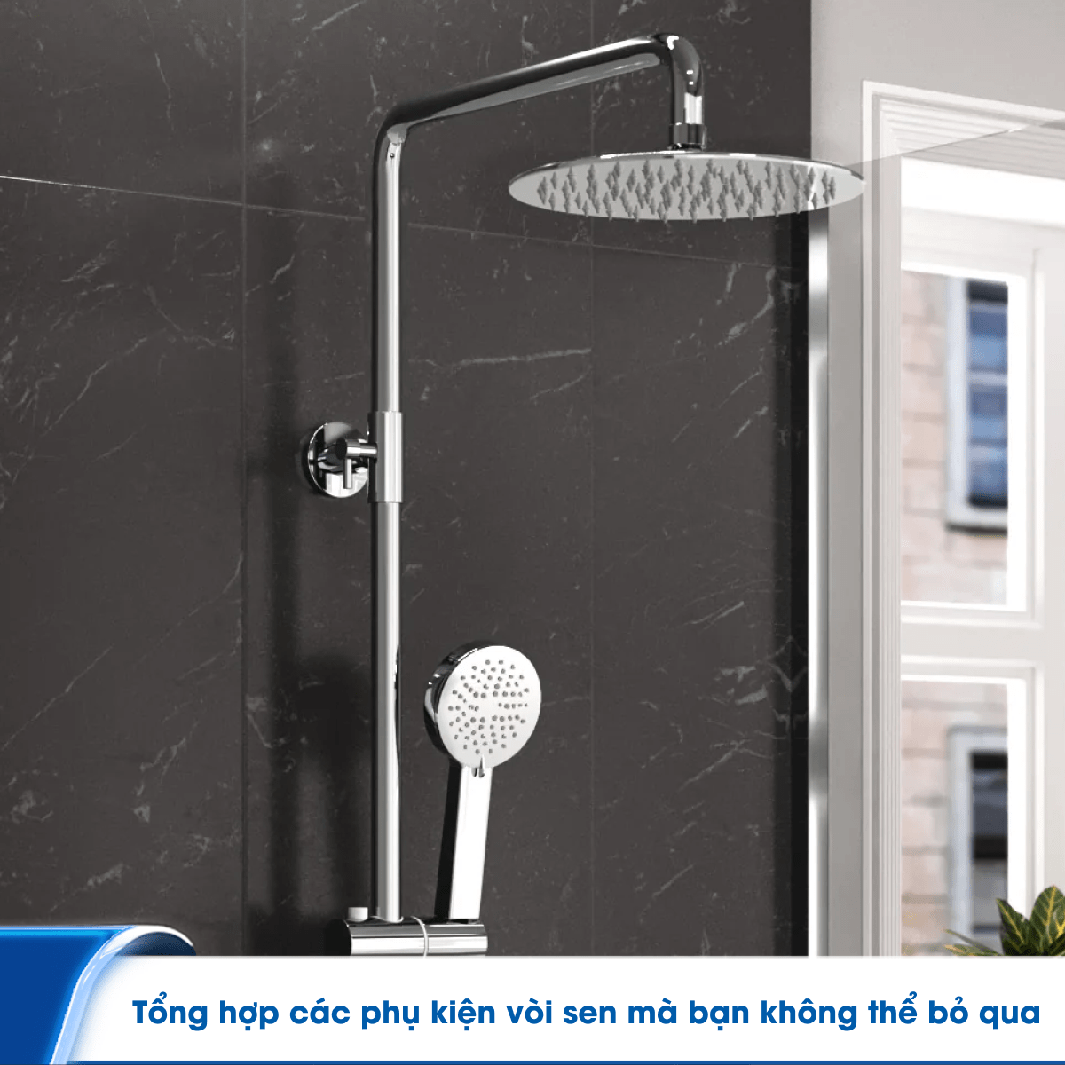 Tổng hợp các phụ kiện vòi sen mà bạn không thể bỏ qua