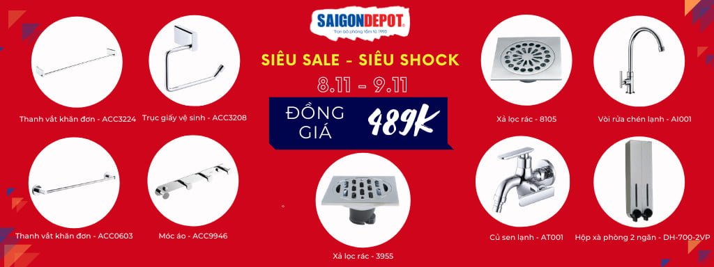 ĐỒNG GIÁ 489K- SAIGONDEPOT