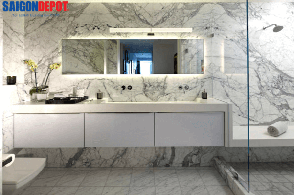 Ý tưởng thiết kế nhà tắm đẹp đơn giản (minimalist bathroom)