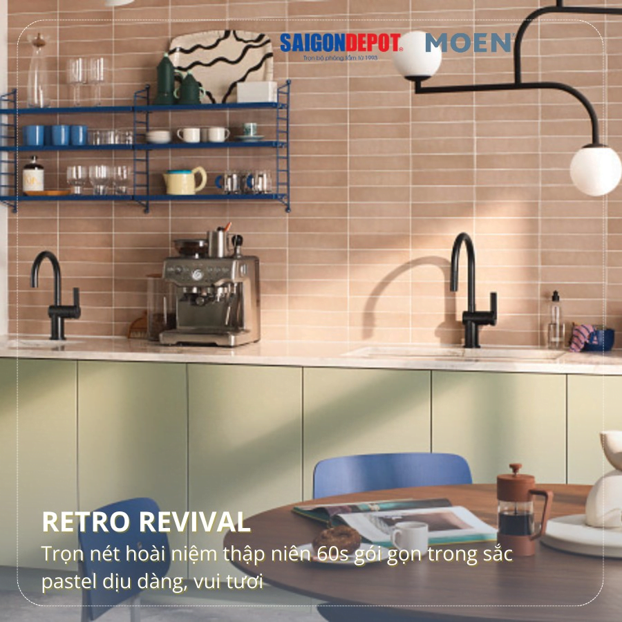 Retro Revival - ấn tượng của thiết kế thập niên 60s