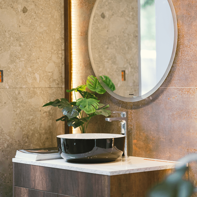 Lavabo đặt bàn Atmor AT4003-2BW
