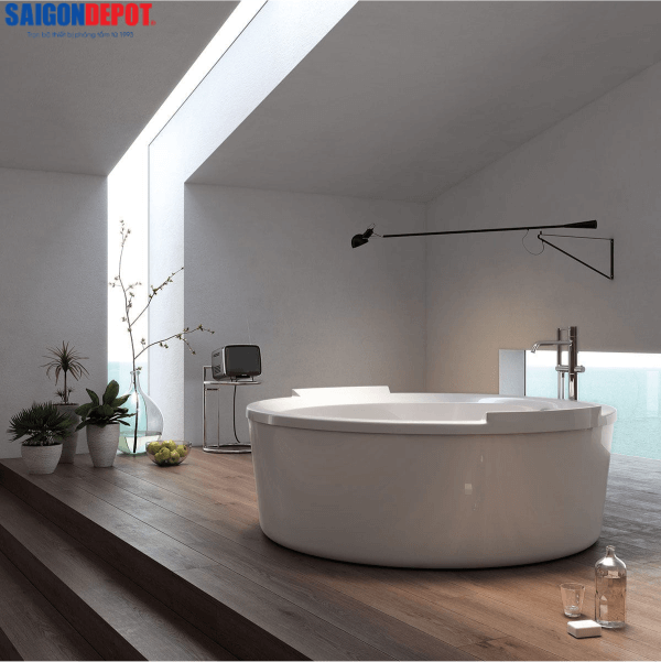 Hướng dẫn chọn mẫu bồn tắm nằm đẹp hợp túi tiền