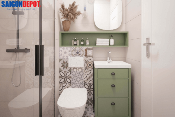 8 ý tưởng về không gian lưu trữ cho phòng tắm nhỏ 1m2 của bạn