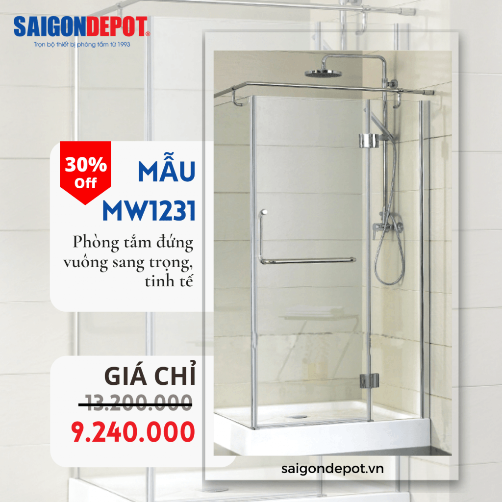 Phòng tắm đứng MW1231