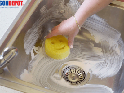Cách bảo dưỡng và vệ sinh bồn rửa chén inox